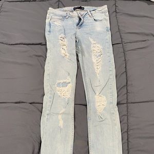 Zara Ripped Skinny Jeans